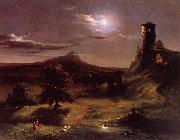 Thomas Cole Moonlight oil on canvas